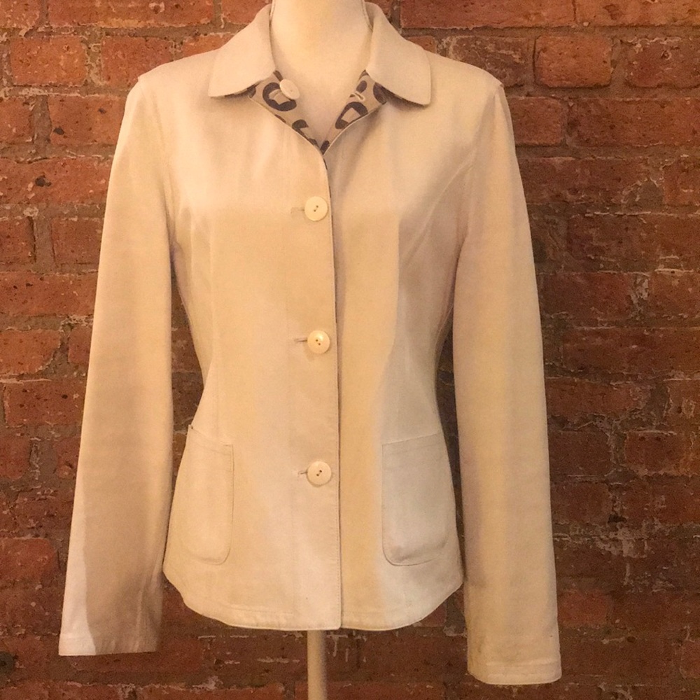 *Reversible* Italian Leather Jacket - image 3